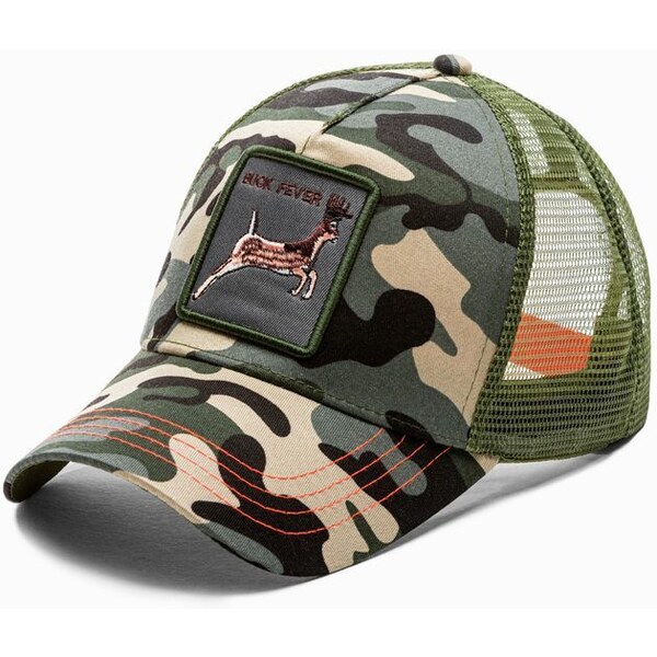 Inny Štýlová zelená maskáčová šiltovka H127 65049695