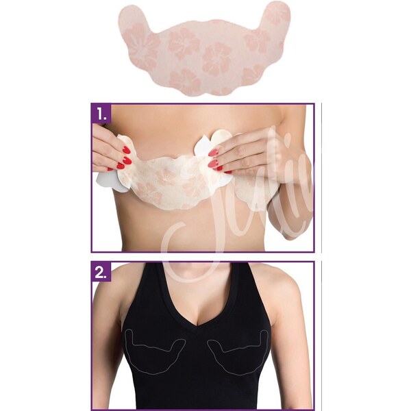 Náplasti pod prsiami Julimex PS 01 Push-up 2 kusy 53438247