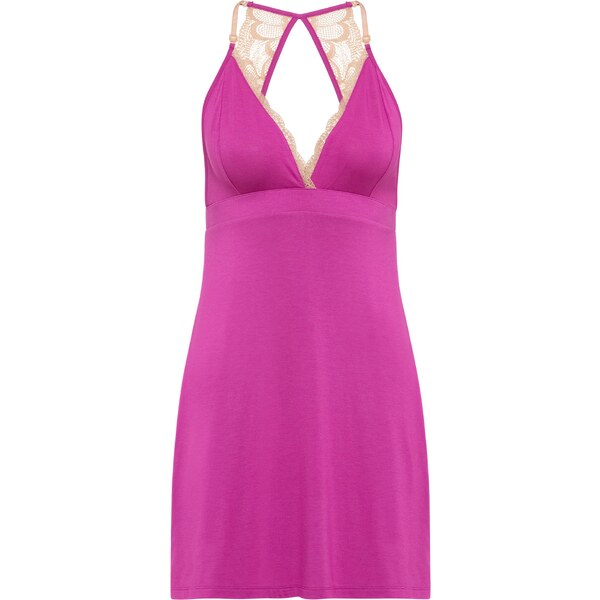 LASCANA Negližé Lovly Nights purpurová 54236666