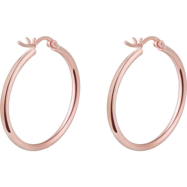 Olivie Strieborné 3cm KRUHY ROSE 7070 35987493