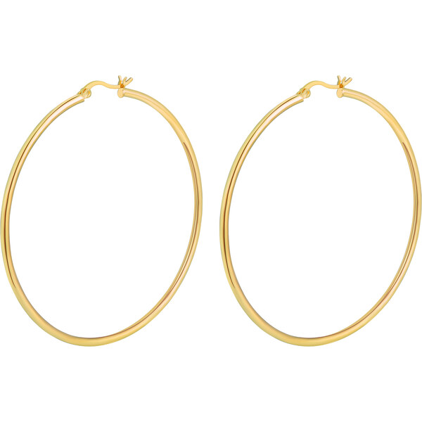 Olivie Strieborné 5cm KRUHY GOLD 7075 35987498