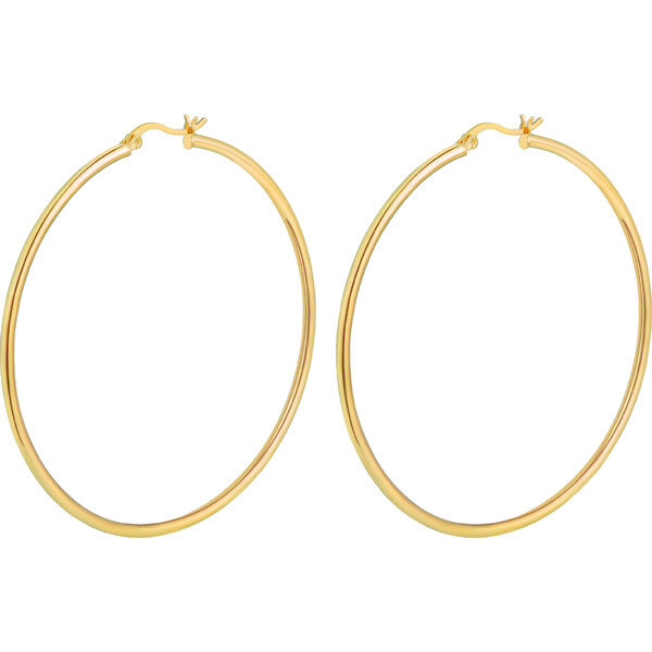 Olivie Strieborné 6cm KRUHY GOLD 7078 35987501