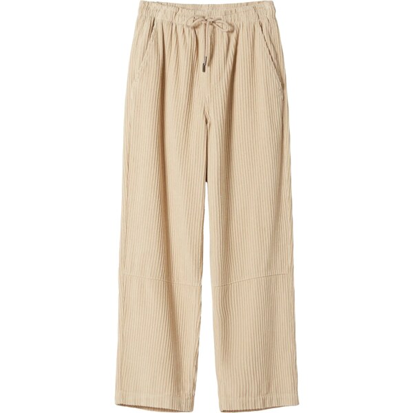 Bershka Nohavice piesková 35540933