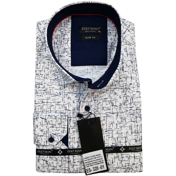 EGO MAN košeľa pánska ES-320-01 slim fit 35574181