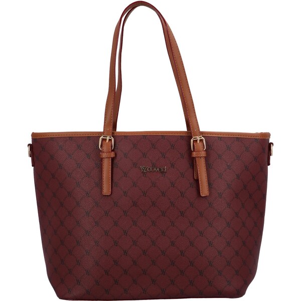 Coveri World Dámska kabelka na rameno vínová - Coveri Ofelia vínová 66982392