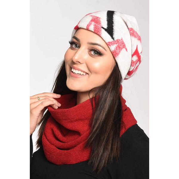 Glara Hrejivá čiapka s vlnou 35597382