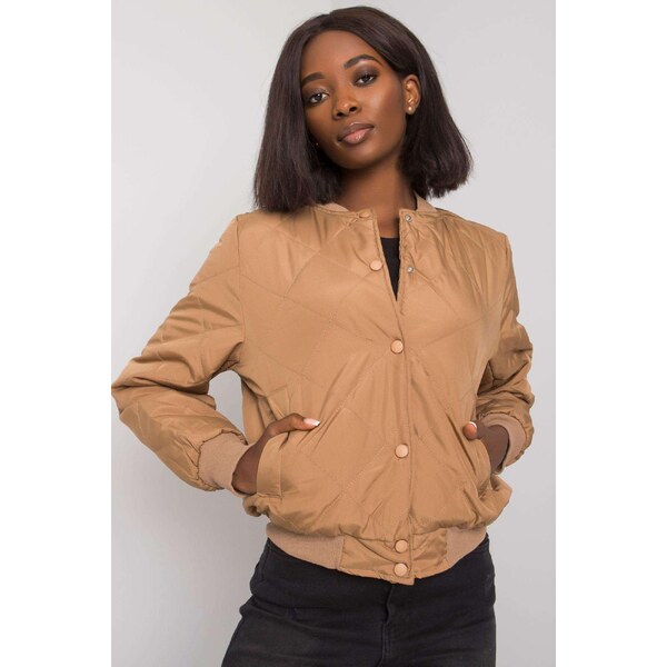 MladaModa Prešívaná bunda bomberka Sherise béžová 65627630