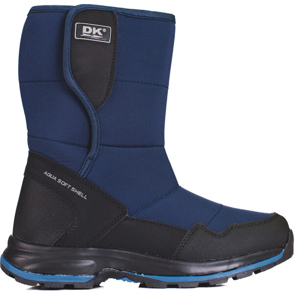 BASIC Dámske modré snehule na suchý zips 2182N 35609722