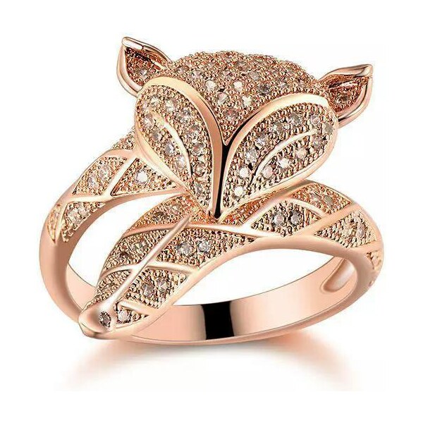 Olivie Strieborný prsteň LÍŠKA ROSE 7106 35948035