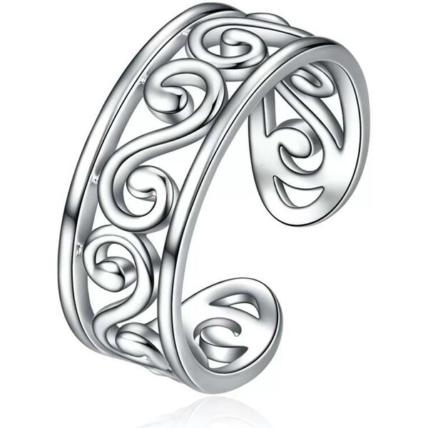 Olivie Strieborný prsteň na nohu NAIROBI 7108 35948037