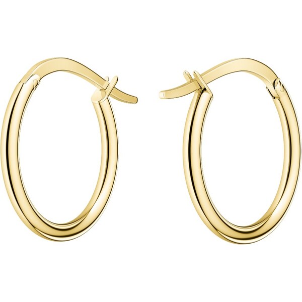 Rosefield Elegantné kruhové náušnice z ocele Essentials JELHG-J583 66588691