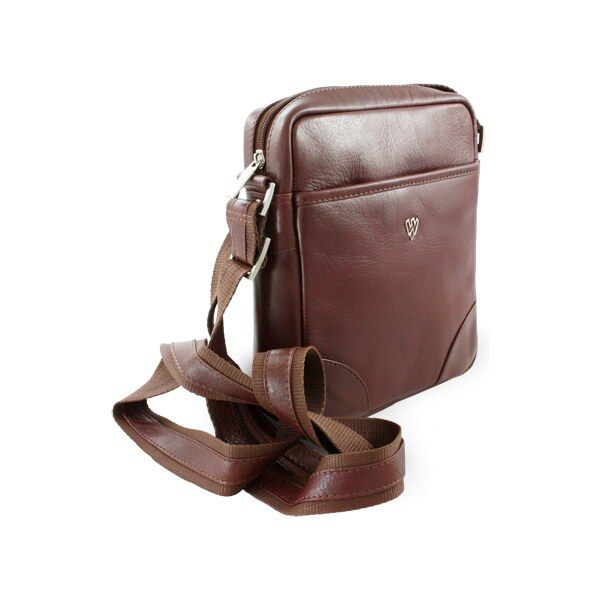 Arwel Malý hnedý kožený crossbag 215-1711-40 36559776