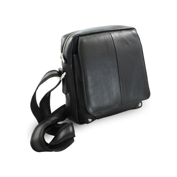 Arwel Malý čierny kožený pánsky crossbag 215-1919-60 36559688