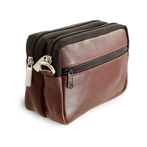 Arwel Hnedá kožená dokladová etue 611-6207A-40/60 36559832