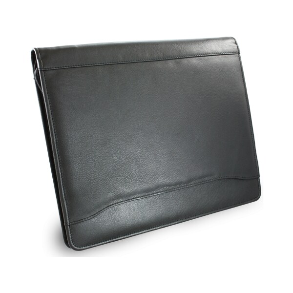 Arwel Čierna kožená zipsová spisovka A4 119-2067-60 36559889