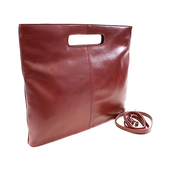 Arwel Červená kožená zipsová kabelka 212-9123-31 66065288