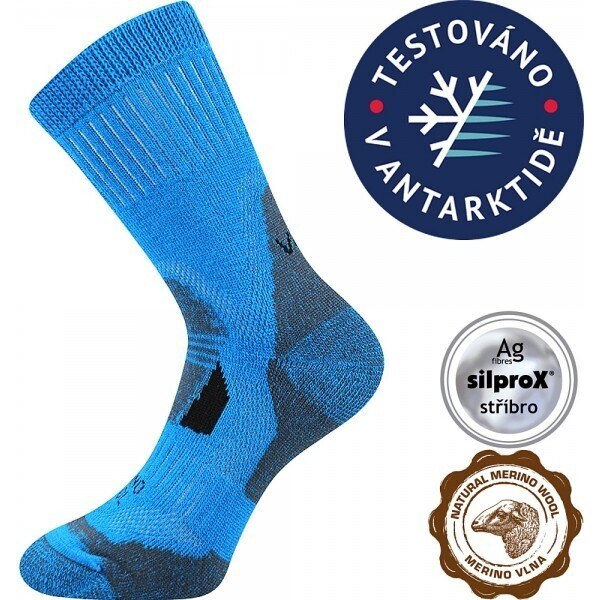 STABIL vlnené merino ponožky VoXX Modrá 43-46 1 pár 44326427