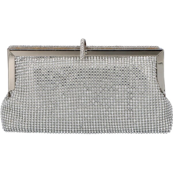 Dámska spoločenská kabelka strieborná - Michelle Moon Gvaya strieborná 57978549