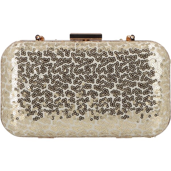 Dámska listová kabelka s flitrami zlatá - Michelle Moon Shine zlatá 57978548