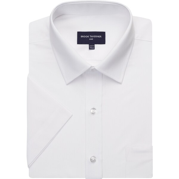 Pánska košeľa s krátkym rukávom Classic Fit Brook Taverner Vesta 39178294