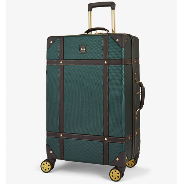 cestovný kufr ROCK TR-0193/3-M ABS - zelená 62192057
