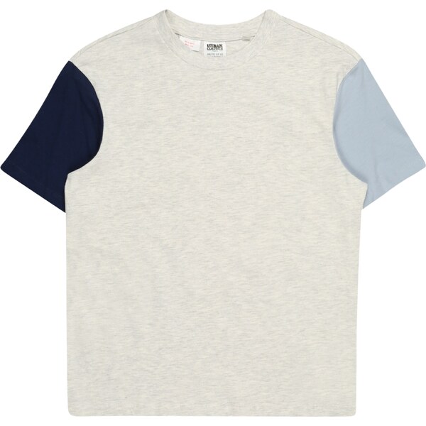 Urban Classics Tričko svetlomodrá / tmavomodrá / svetlosivá 56365028