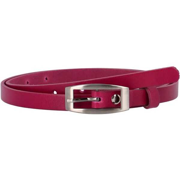 Penny Belts Dámsky kožený opasok fuchsiový - PB Miala 100 ružová 48836751