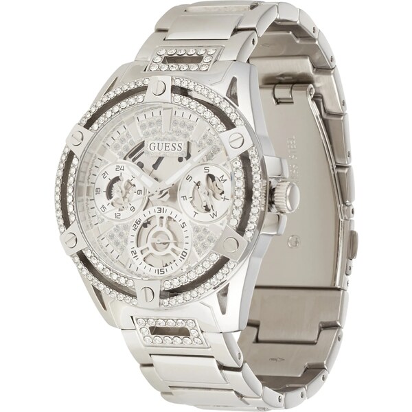 GUESS Analógové hodinky Queen strieborná 56773854