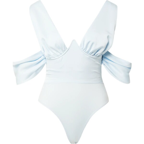 Misspap Košeľové body pastelovo modrá 63142976