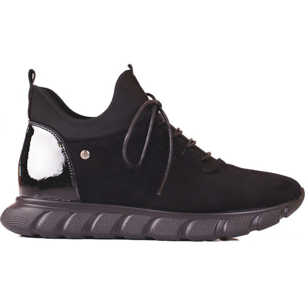 BASIC Ľahké čierne športové tenisky 23-10787B.SU 35791623