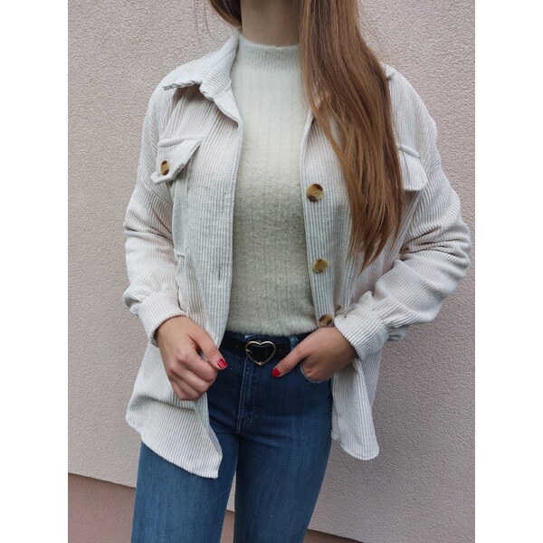 modnenakupy.sk Dámska košeľová bunda typu shacket LORRY 35802416