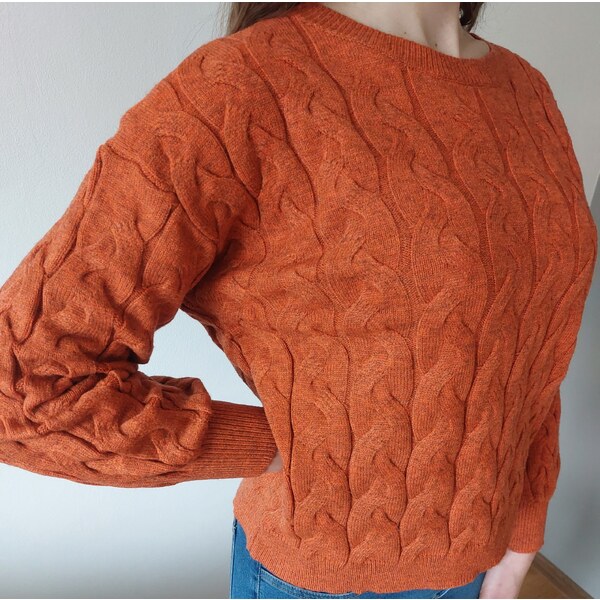 modnenakupy.sk Dámsky sveter s uzlovým vzorom ESTEE 35802581