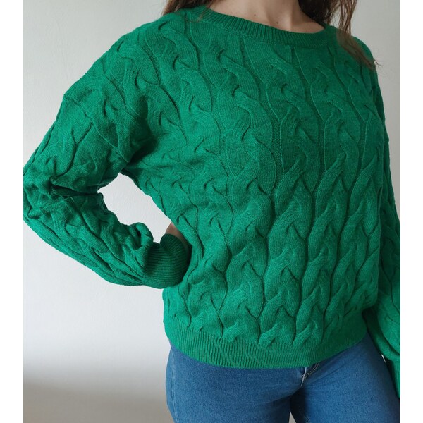 modnenakupy.sk Dámsky sveter s uzlovým vzorom ESTEE 35802582