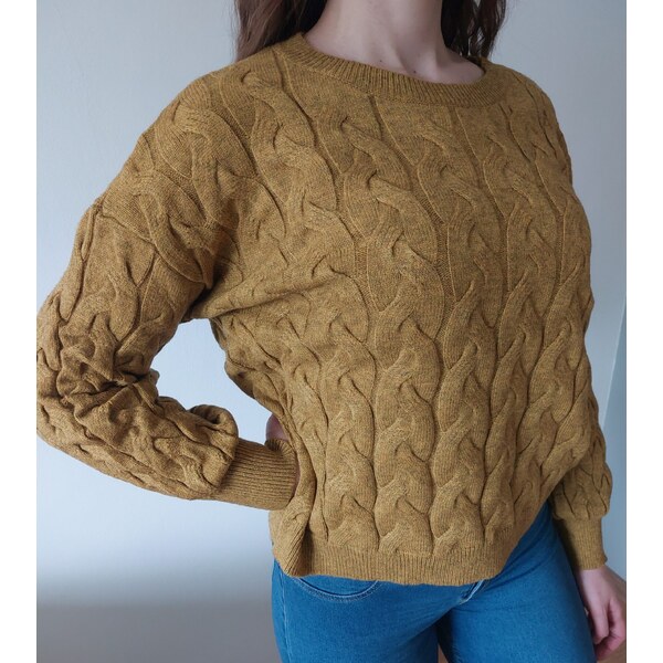 modnenakupy.sk Dámsky sveter s uzlovým vzorom ESTEE 35802583