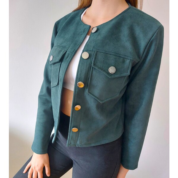 modnenakupy.sk Dámske semišové sako SABRINA 35802559