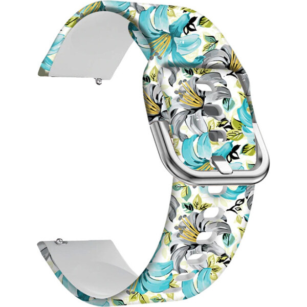 Madvell Silikónový remienok modrá ľalia 20mm 44954693