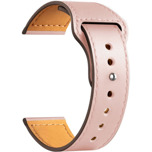 Madvell Kožený remienok ružová 20mm 44954621