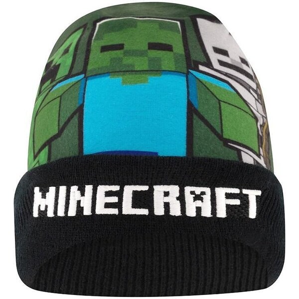 Fashion.uk Teplá čiapka Minecraft - Creeper Zombie a Skeleton 35812339
