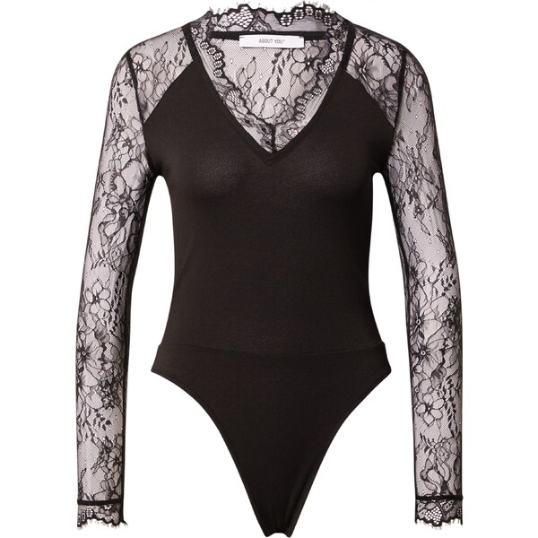 ABOUT YOU Košeľové body Joelina čierna 55423255