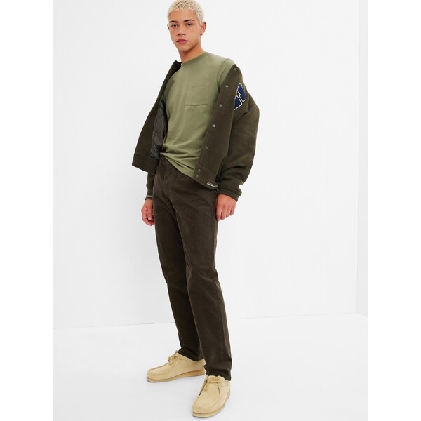 Pánske Manšestrové nohavice straight GapFlex GAP 455404-00 66268376