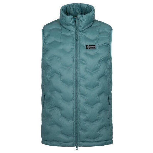 Pánska zateplená vesta Kilpi NAI-M tmavo zelená 35946639