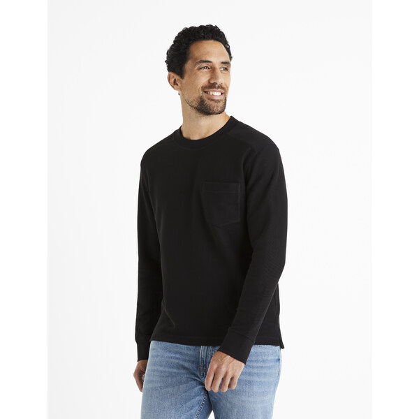 Čierne pánske tričko Celio Ceframe 50535489