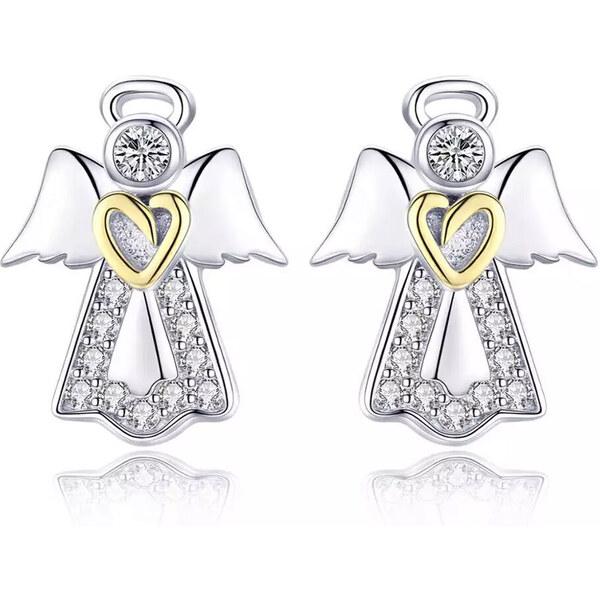 Dámske strieborné náušnice ELNARA 35858124