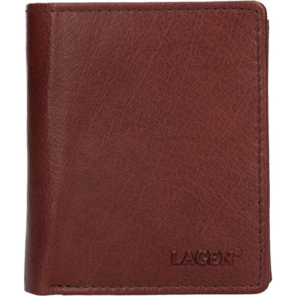 Pánska kožená peňaženka LAGEN 02310004-HNEDÁ 35877278