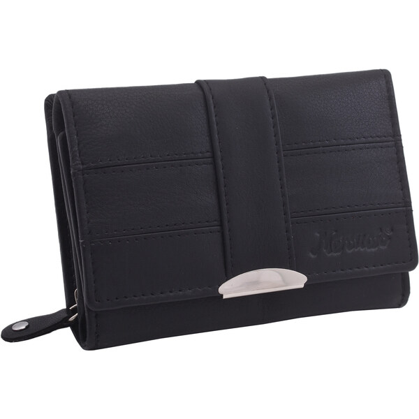Dámska kožená peňaženka MERCUCIO čierna 2511823 35877282