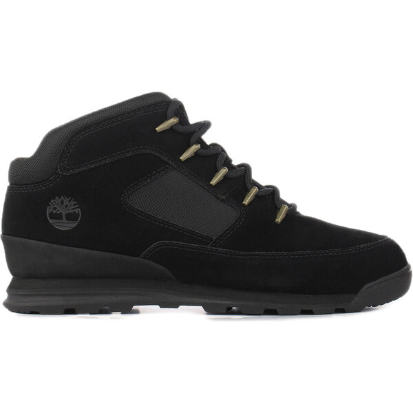 Timberland Euro Rock Mid Hiker Black Suede - Pánske - Tenisky 66356523