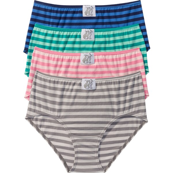 bonprix Maxi nohavičky (4 ks v balení), farba modrá 44742121