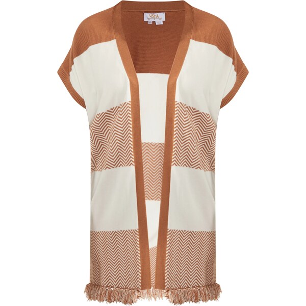 usha FESTIVAL Vesta béžová / farba ťavej srsti 54237424