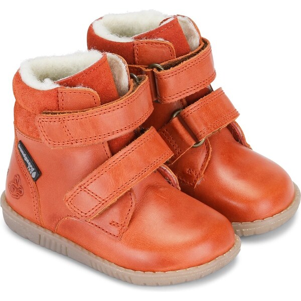 Bundgaard detské zimné kožené topánky zateplené ovčou vlnou - Rabbit 46771586