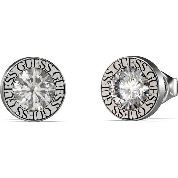 Guess Moderné oceľové náušnice kôstky Color My Day JUBE02244JWRHT/U 66589908